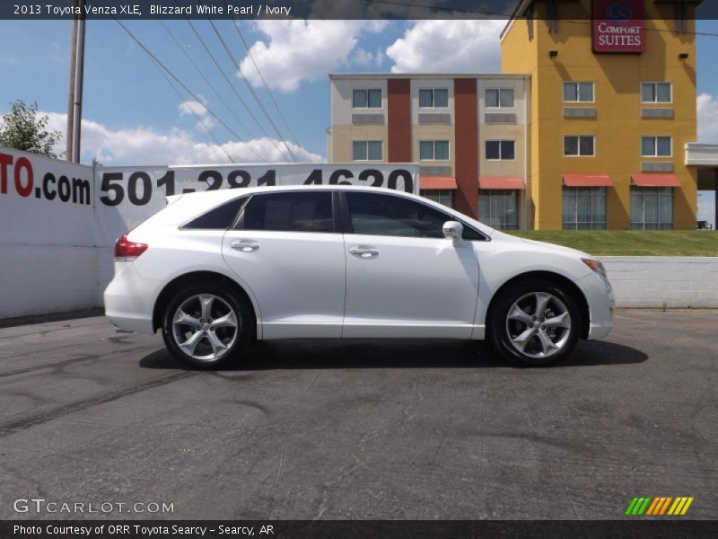 Blizzard White Pearl / Ivory 2013 Toyota Venza XLE