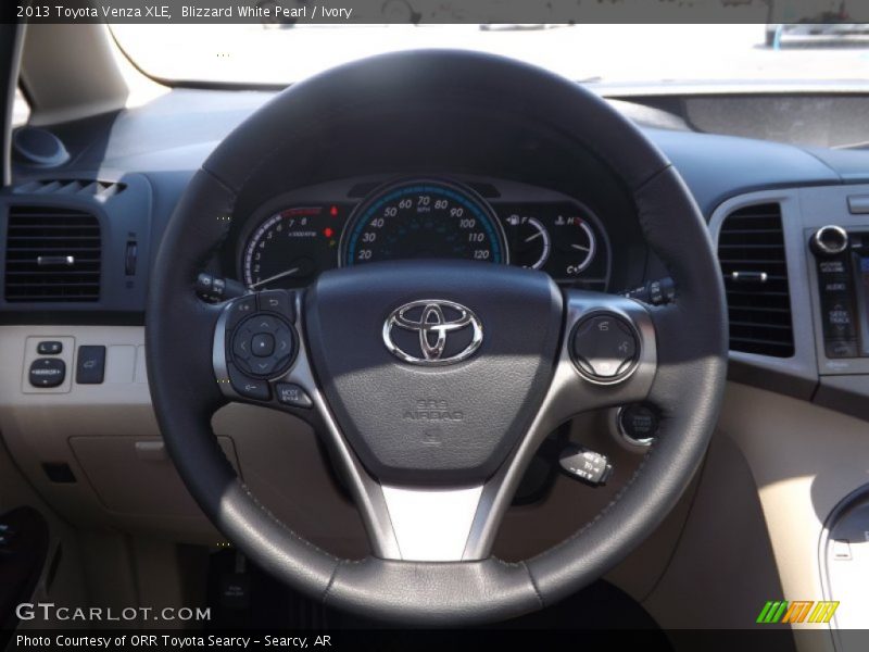 Blizzard White Pearl / Ivory 2013 Toyota Venza XLE