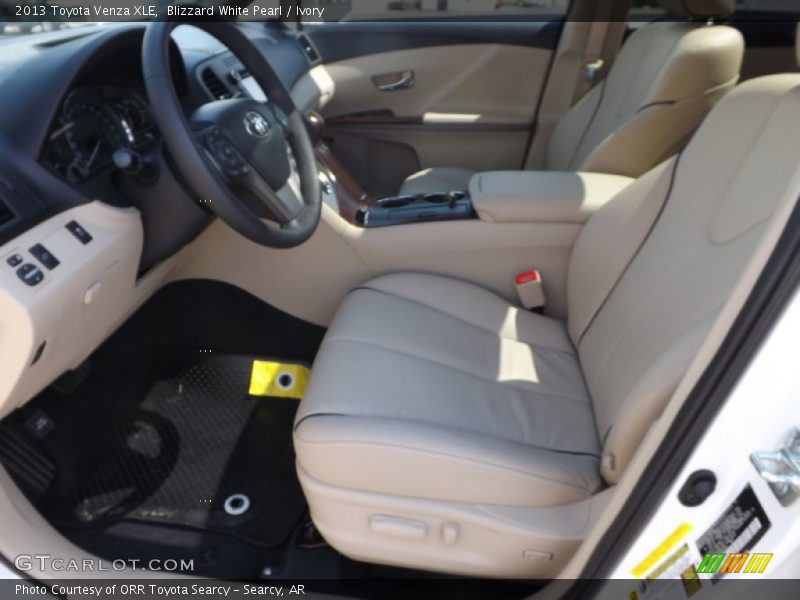 Blizzard White Pearl / Ivory 2013 Toyota Venza XLE
