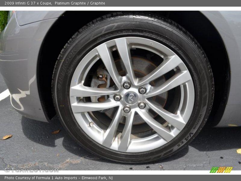 Platinum Graphite / Graphite 2009 Infiniti G 37 x Coupe