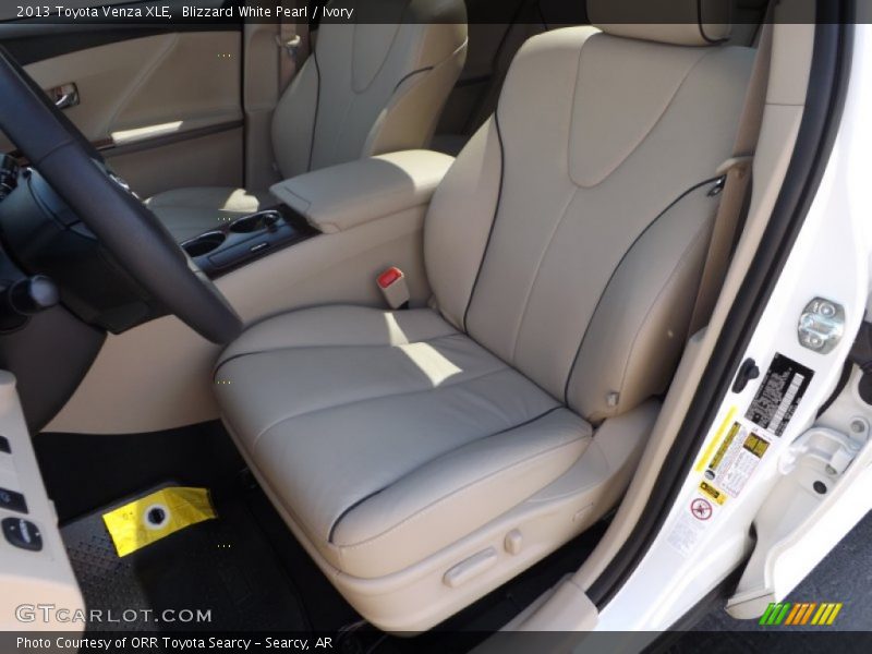Blizzard White Pearl / Ivory 2013 Toyota Venza XLE