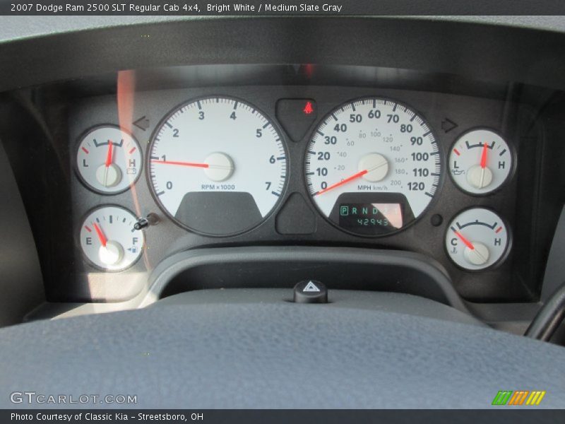  2007 Ram 2500 SLT Regular Cab 4x4 SLT Regular Cab 4x4 Gauges