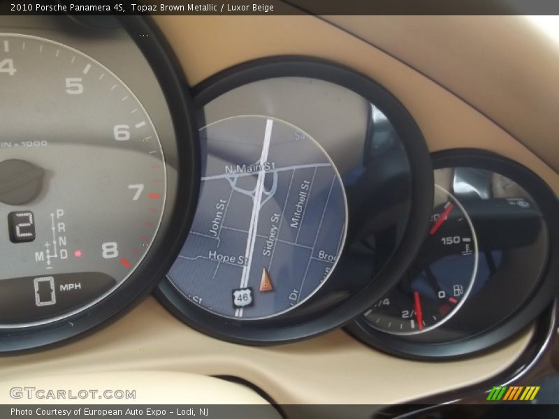 Topaz Brown Metallic / Luxor Beige 2010 Porsche Panamera 4S