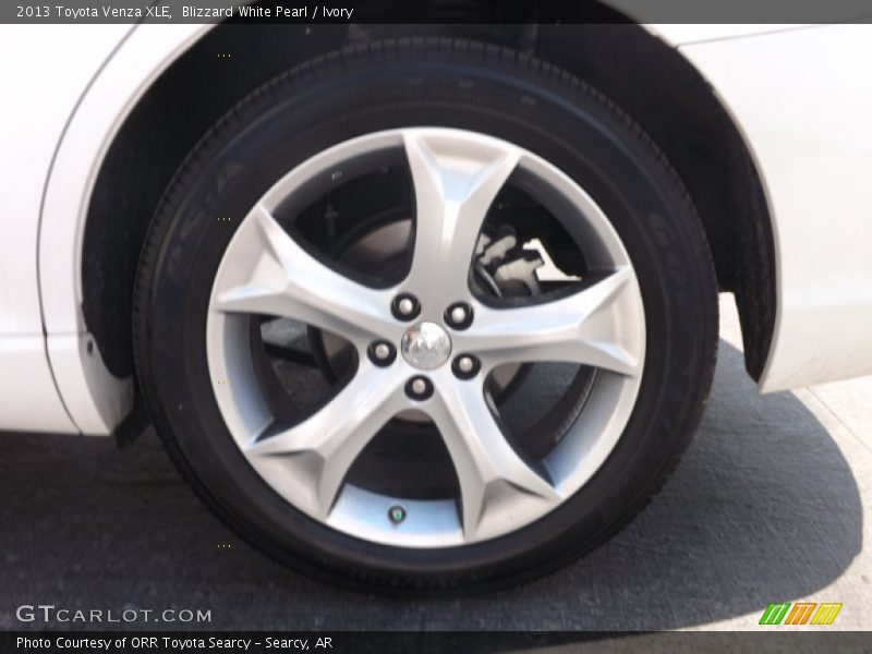 Blizzard White Pearl / Ivory 2013 Toyota Venza XLE