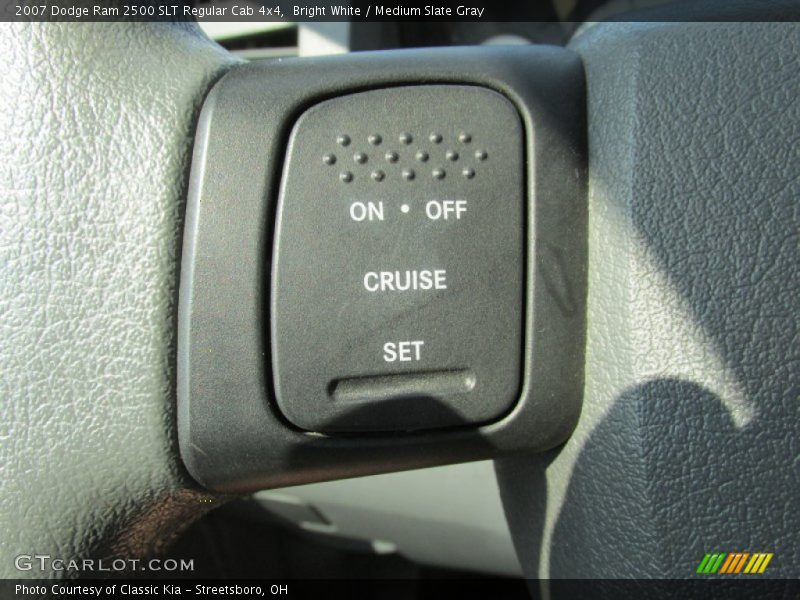 Controls of 2007 Ram 2500 SLT Regular Cab 4x4