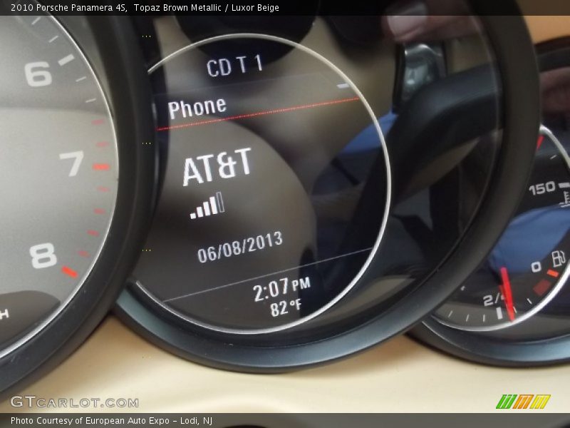 Topaz Brown Metallic / Luxor Beige 2010 Porsche Panamera 4S