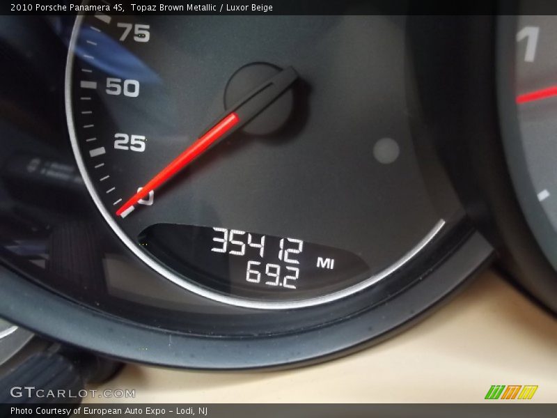Topaz Brown Metallic / Luxor Beige 2010 Porsche Panamera 4S