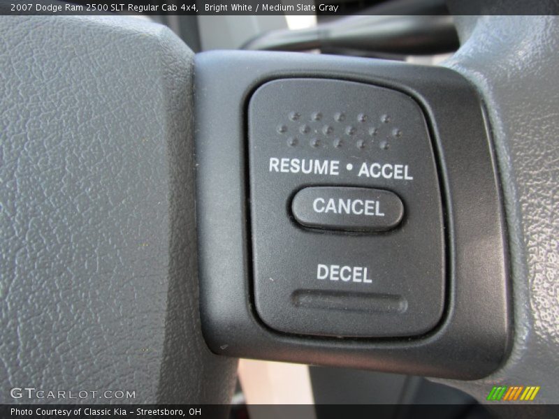 Controls of 2007 Ram 2500 SLT Regular Cab 4x4