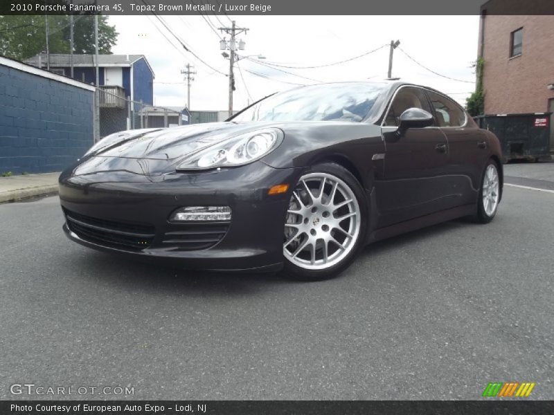 Topaz Brown Metallic / Luxor Beige 2010 Porsche Panamera 4S