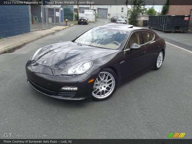 Topaz Brown Metallic / Luxor Beige 2010 Porsche Panamera 4S