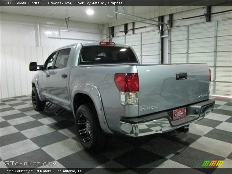 Silver Sky Metallic / Graphite 2012 Toyota Tundra SR5 CrewMax 4x4