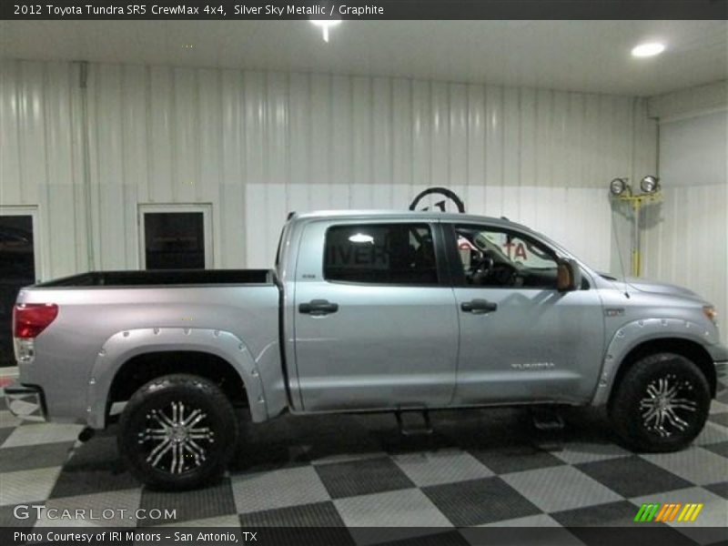 Silver Sky Metallic / Graphite 2012 Toyota Tundra SR5 CrewMax 4x4