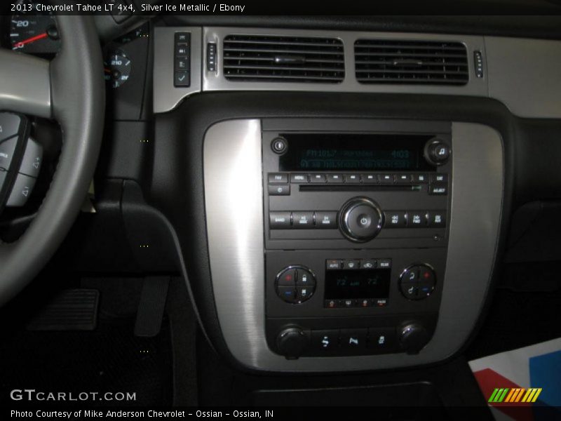 Silver Ice Metallic / Ebony 2013 Chevrolet Tahoe LT 4x4