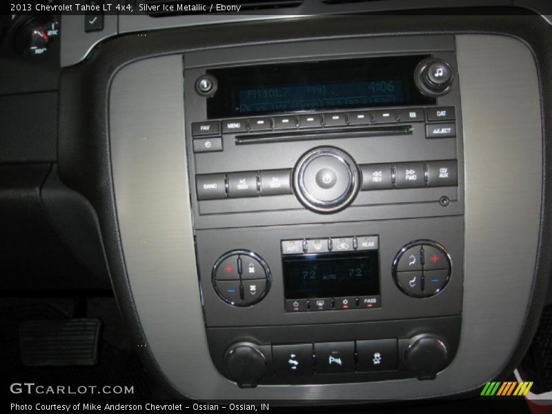 Silver Ice Metallic / Ebony 2013 Chevrolet Tahoe LT 4x4