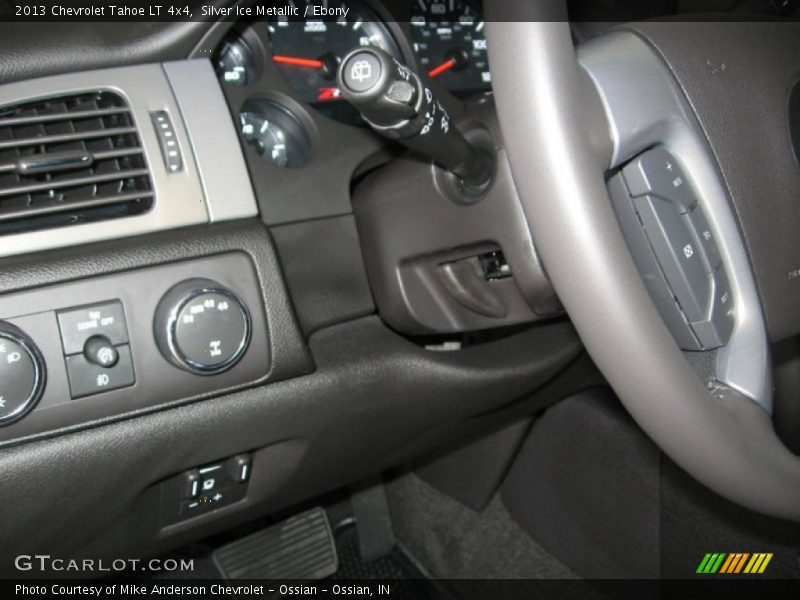 Silver Ice Metallic / Ebony 2013 Chevrolet Tahoe LT 4x4