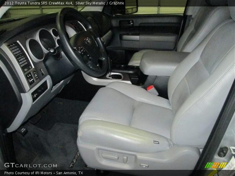 Silver Sky Metallic / Graphite 2012 Toyota Tundra SR5 CrewMax 4x4