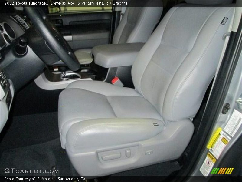 Silver Sky Metallic / Graphite 2012 Toyota Tundra SR5 CrewMax 4x4
