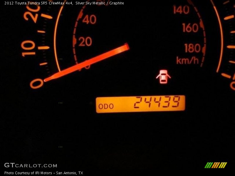 Silver Sky Metallic / Graphite 2012 Toyota Tundra SR5 CrewMax 4x4