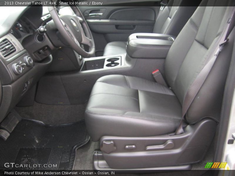 Silver Ice Metallic / Ebony 2013 Chevrolet Tahoe LT 4x4