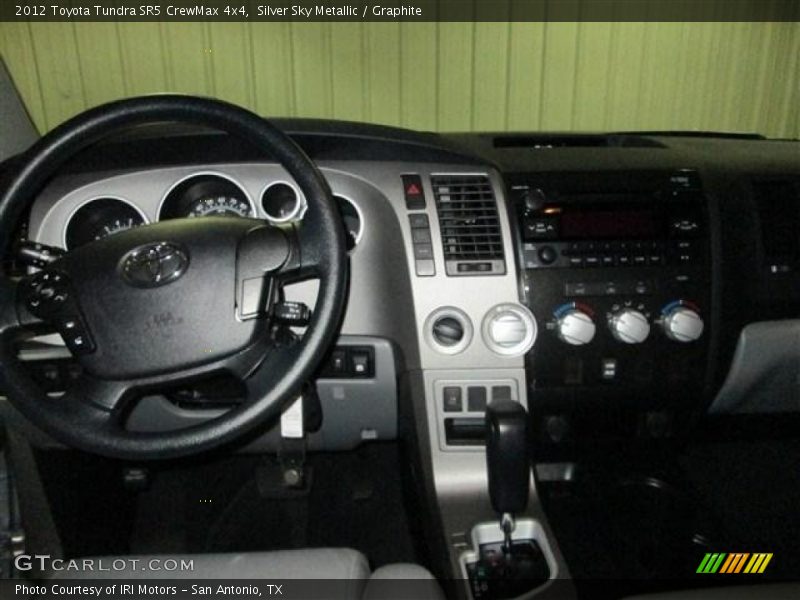 Silver Sky Metallic / Graphite 2012 Toyota Tundra SR5 CrewMax 4x4