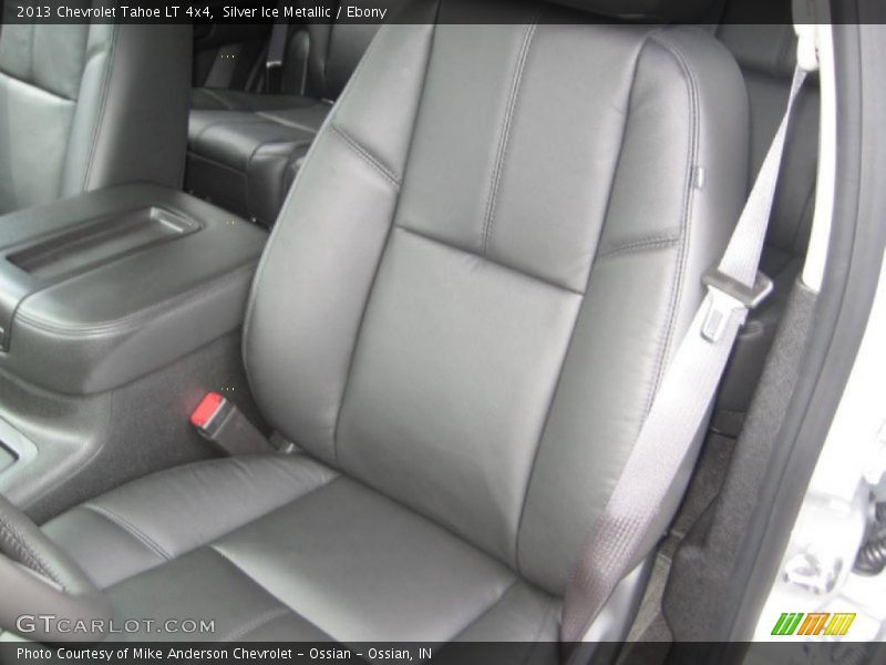 Silver Ice Metallic / Ebony 2013 Chevrolet Tahoe LT 4x4