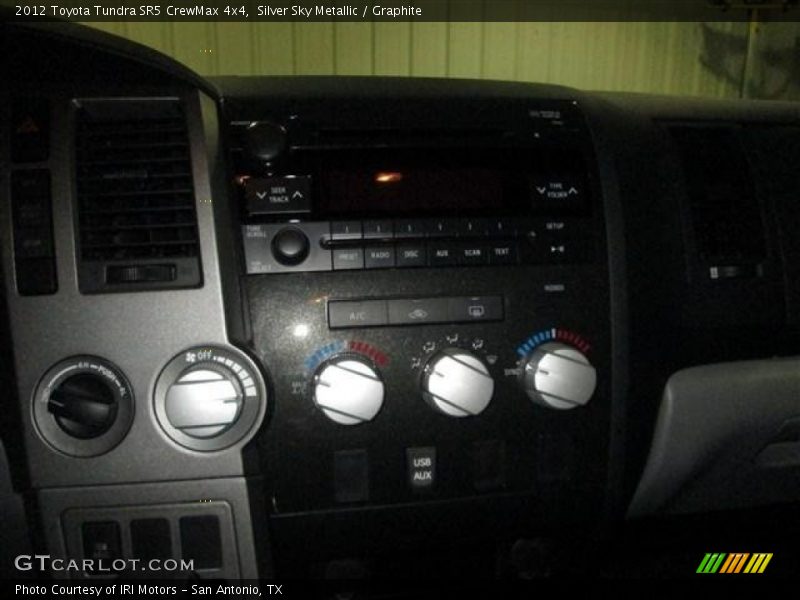 Silver Sky Metallic / Graphite 2012 Toyota Tundra SR5 CrewMax 4x4