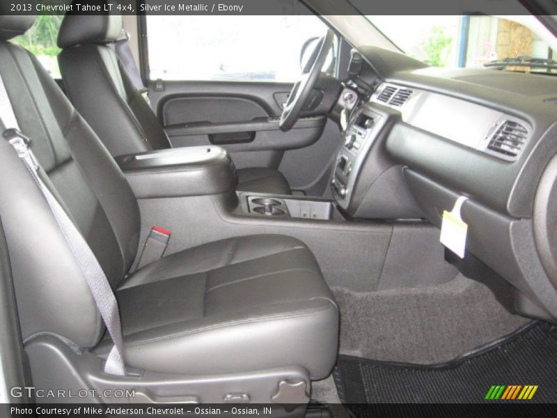 Silver Ice Metallic / Ebony 2013 Chevrolet Tahoe LT 4x4