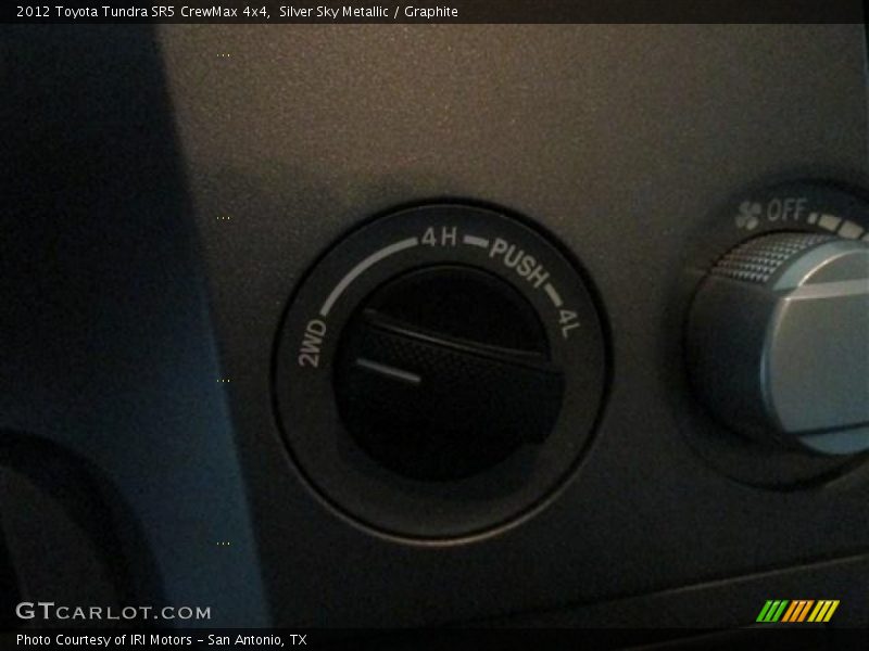 Silver Sky Metallic / Graphite 2012 Toyota Tundra SR5 CrewMax 4x4
