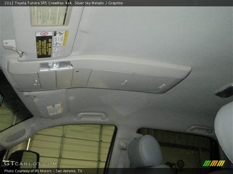 Silver Sky Metallic / Graphite 2012 Toyota Tundra SR5 CrewMax 4x4