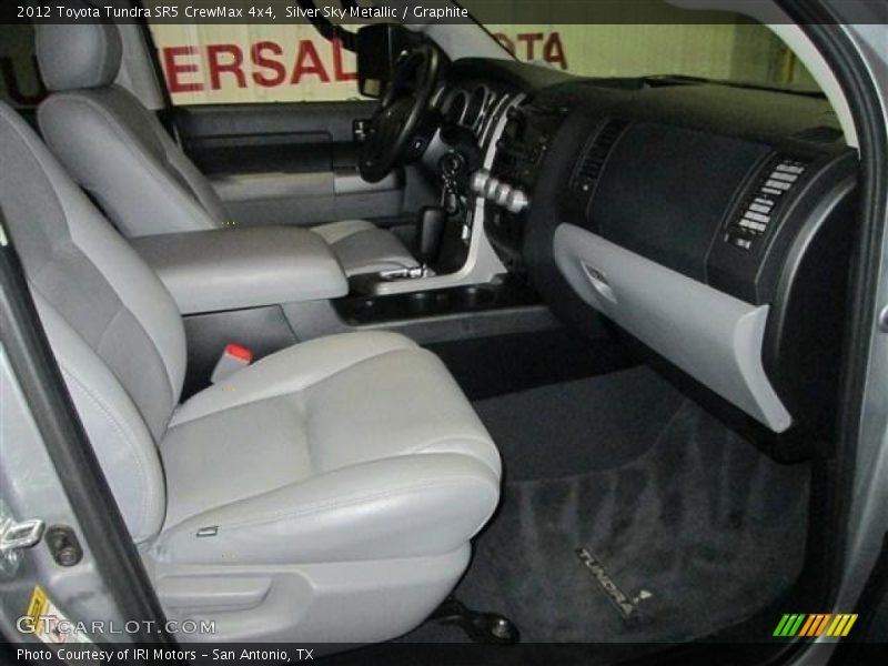 Silver Sky Metallic / Graphite 2012 Toyota Tundra SR5 CrewMax 4x4