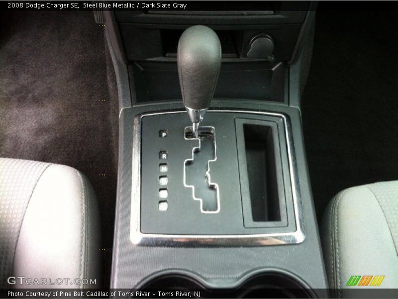 Steel Blue Metallic / Dark Slate Gray 2008 Dodge Charger SE