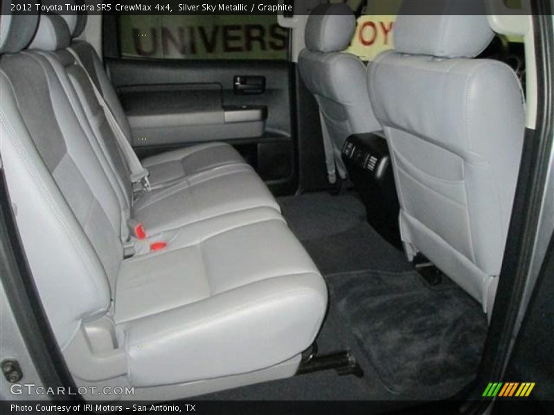 Silver Sky Metallic / Graphite 2012 Toyota Tundra SR5 CrewMax 4x4