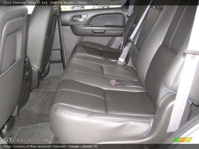 Silver Ice Metallic / Ebony 2013 Chevrolet Tahoe LT 4x4