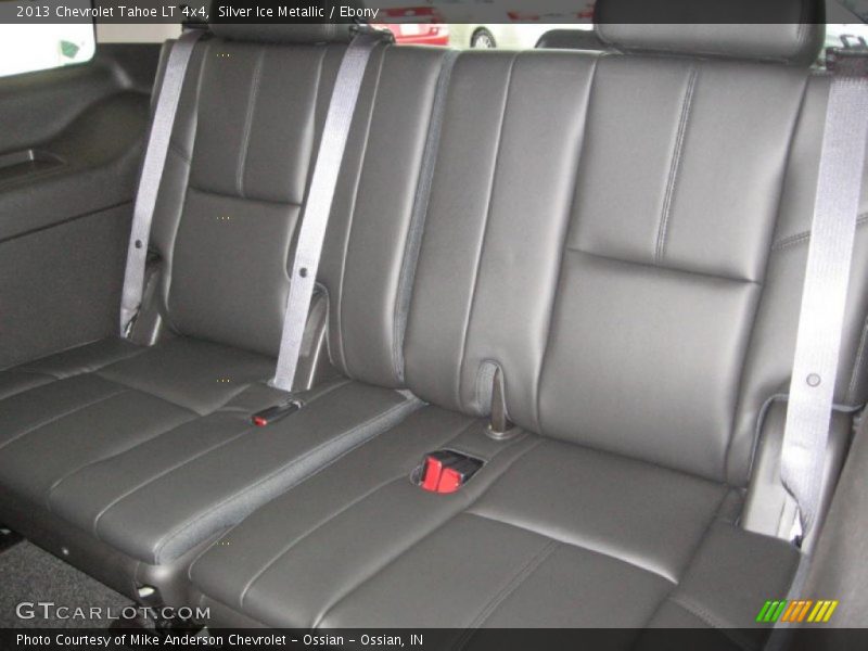 Silver Ice Metallic / Ebony 2013 Chevrolet Tahoe LT 4x4