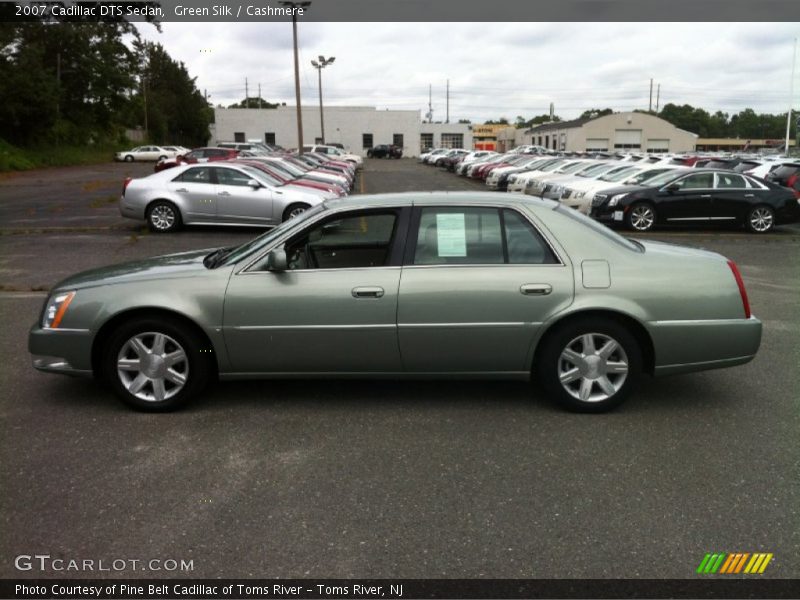 Green Silk / Cashmere 2007 Cadillac DTS Sedan