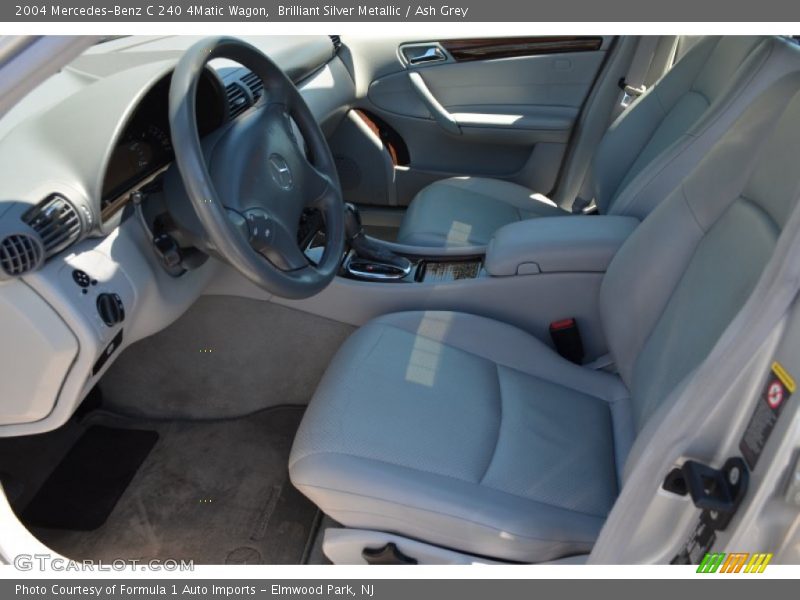 Brilliant Silver Metallic / Ash Grey 2004 Mercedes-Benz C 240 4Matic Wagon
