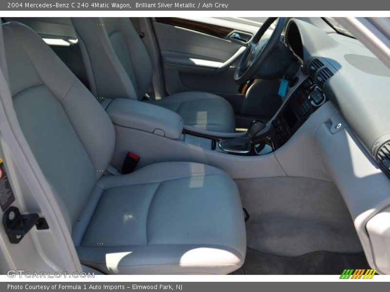 Brilliant Silver Metallic / Ash Grey 2004 Mercedes-Benz C 240 4Matic Wagon
