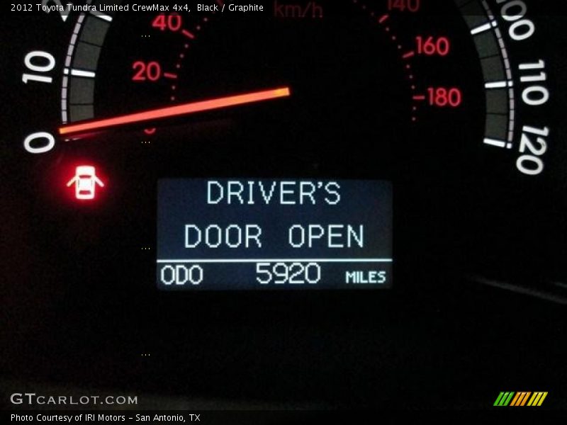 Black / Graphite 2012 Toyota Tundra Limited CrewMax 4x4