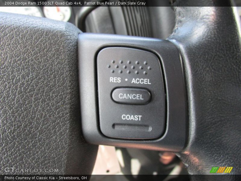 Patriot Blue Pearl / Dark Slate Gray 2004 Dodge Ram 1500 SLT Quad Cab 4x4