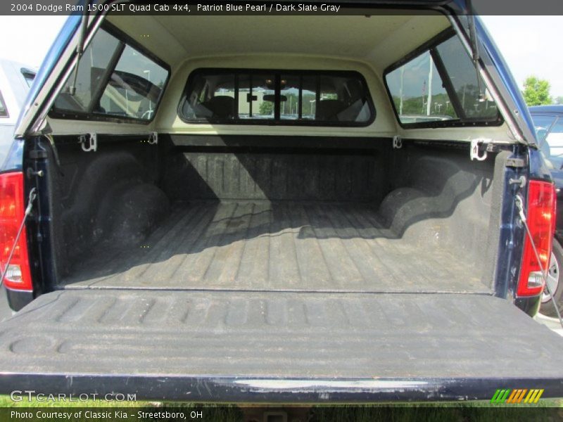 Patriot Blue Pearl / Dark Slate Gray 2004 Dodge Ram 1500 SLT Quad Cab 4x4