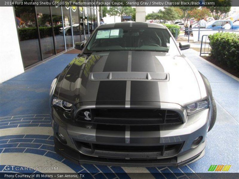 Sterling Gray / Shelby Charcoal Black/Black Accents 2014 Ford Mustang Shelby GT500 SVT Performance Package Coupe