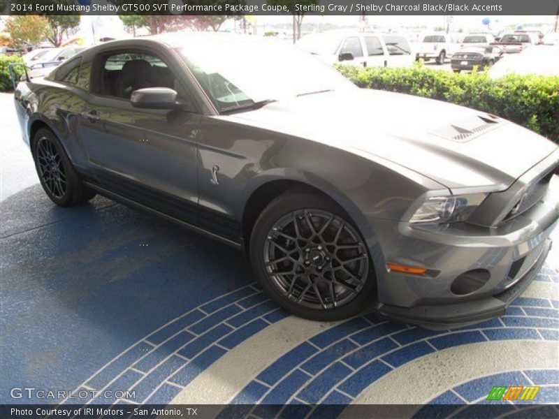 Sterling Gray / Shelby Charcoal Black/Black Accents 2014 Ford Mustang Shelby GT500 SVT Performance Package Coupe