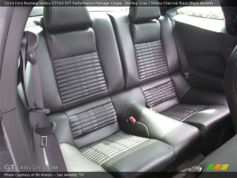 Rear Seat of 2014 Mustang Shelby GT500 SVT Performance Package Coupe