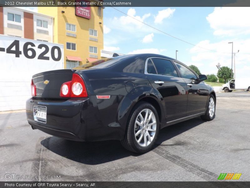 Black Granite Metallic / Cocoa/Cashmere 2012 Chevrolet Malibu LTZ
