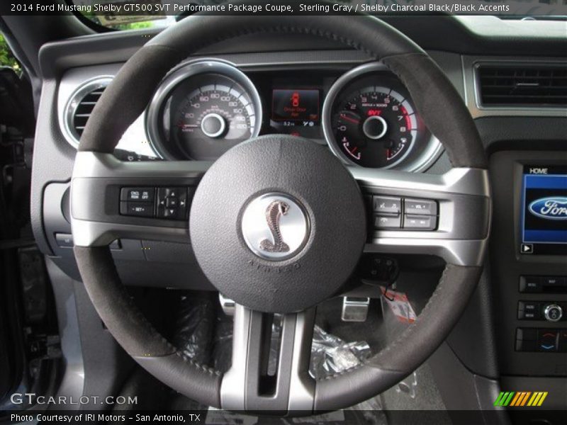  2014 Mustang Shelby GT500 SVT Performance Package Coupe Steering Wheel