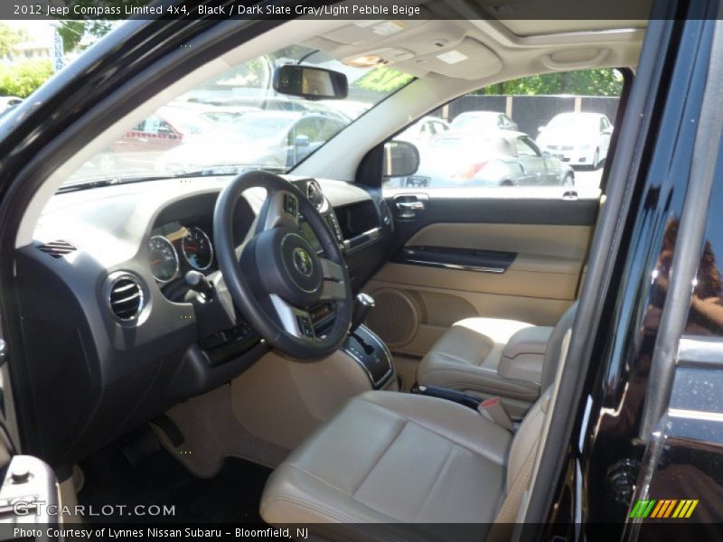 Black / Dark Slate Gray/Light Pebble Beige 2012 Jeep Compass Limited 4x4