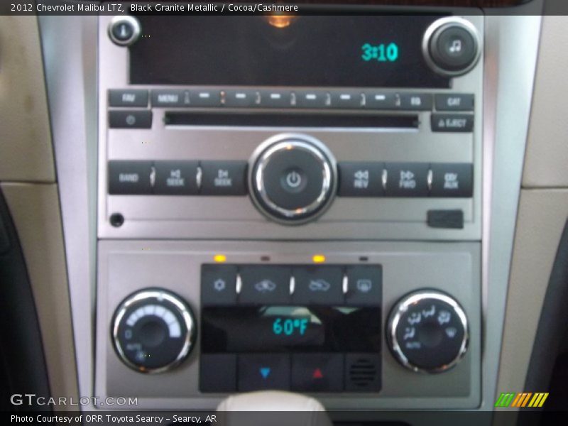 Black Granite Metallic / Cocoa/Cashmere 2012 Chevrolet Malibu LTZ