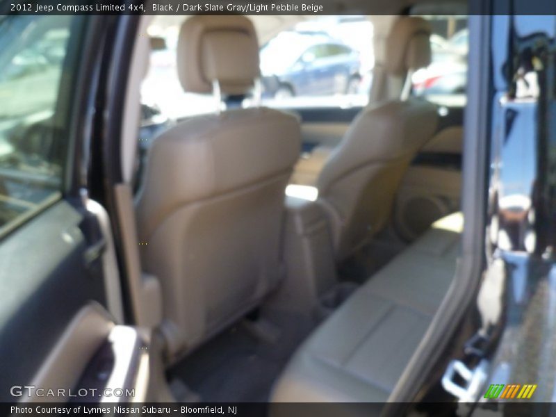 Black / Dark Slate Gray/Light Pebble Beige 2012 Jeep Compass Limited 4x4