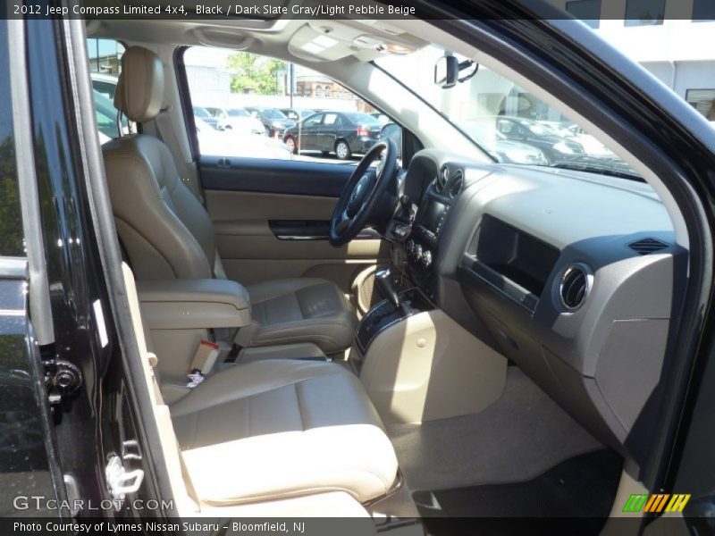 Black / Dark Slate Gray/Light Pebble Beige 2012 Jeep Compass Limited 4x4