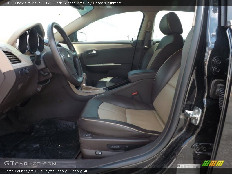 Black Granite Metallic / Cocoa/Cashmere 2012 Chevrolet Malibu LTZ